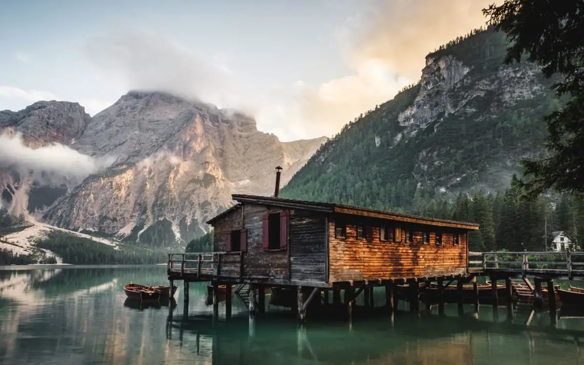 Pragser Wildsee mit Bootsverleih
