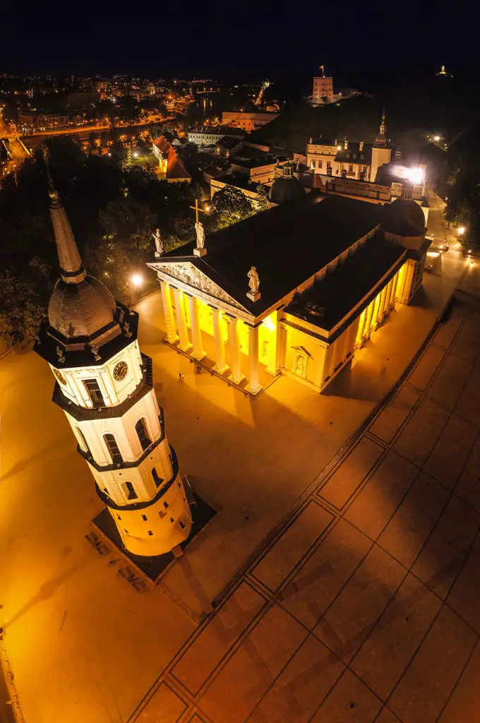 Vilnius Kathedrale und Glockenturm