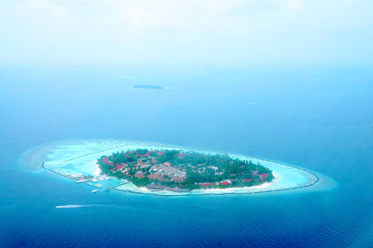 Malediven Insel Klimawandel