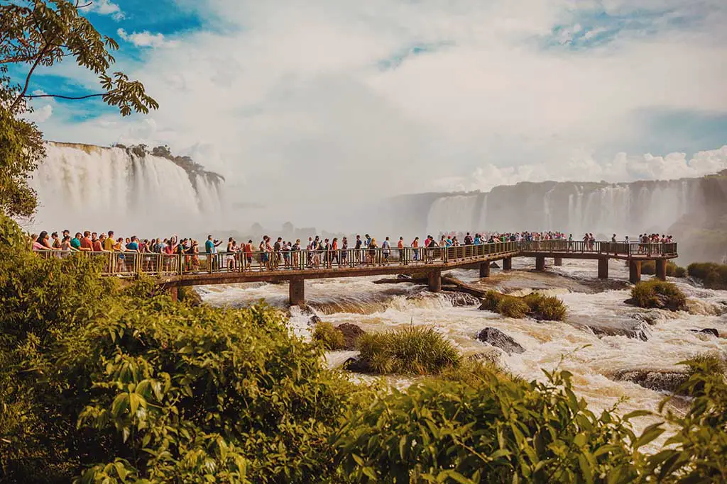 Unbekannte Reiseziele Iguazu Wasserfälle