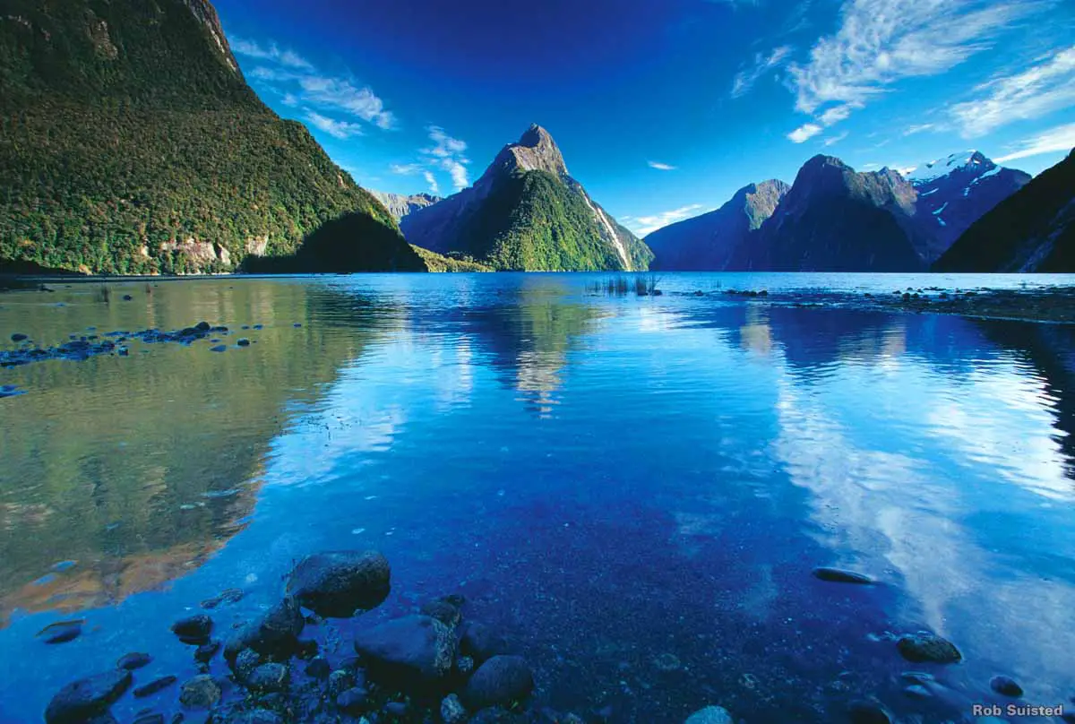 Neuseeland Landschaft Milford Sound