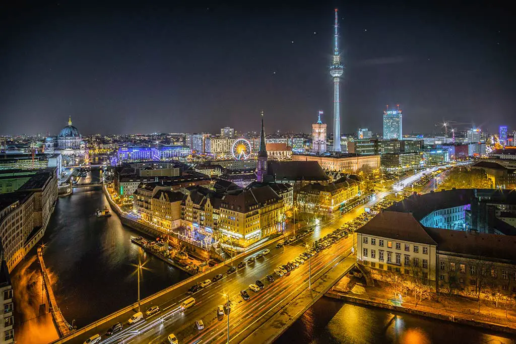 Die schönsten Städte in Deutschland Berlin Skyline