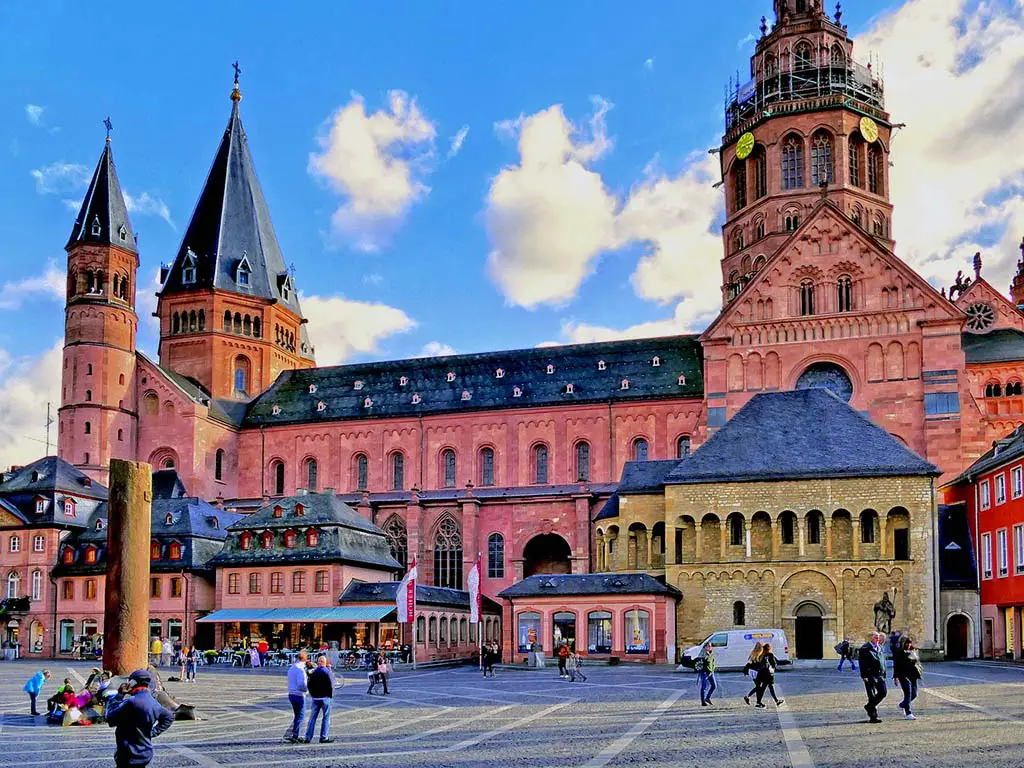Mainzer Dom Schöne deutsche Städte