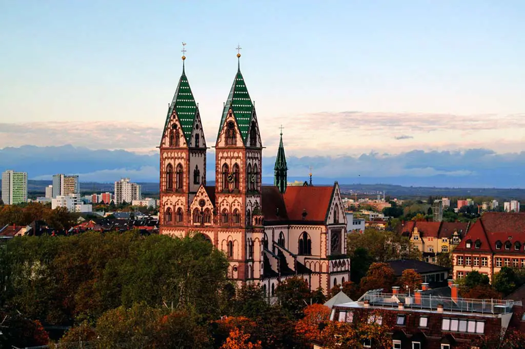 Stadt mit dem schönsten Wetter Freiburg