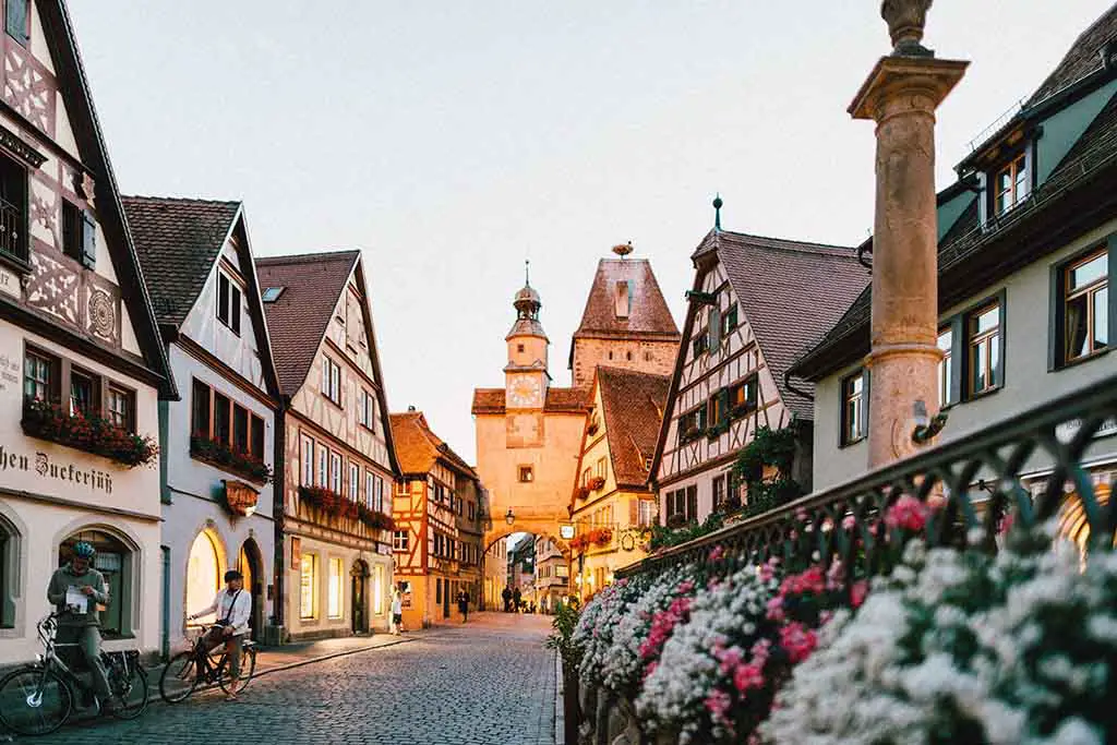 Die schönsten Städte in Deutschland rothenburg ob der Tauber