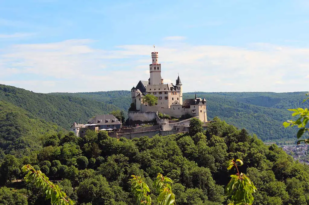 Schöne Burgen in Deutschland Marksburg