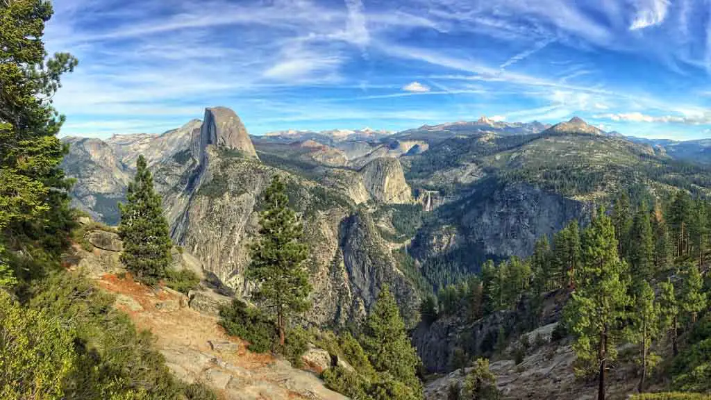 Amerikanische Nationalparks in Kalifornien Yosemite Nationalpark in USA