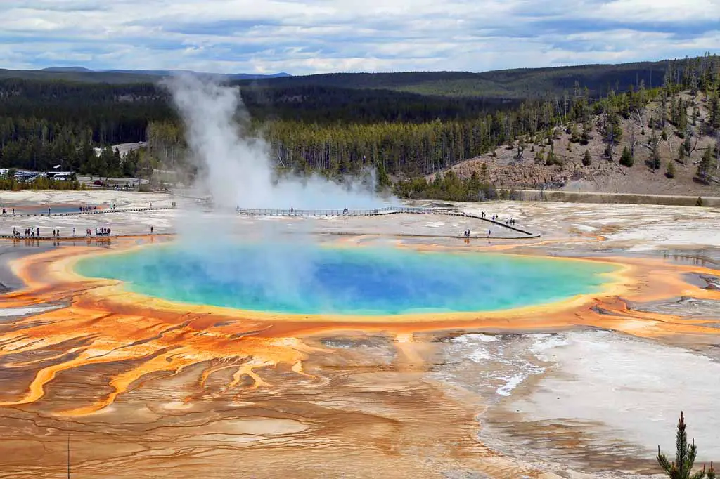 Die schönsten Nationalparks USA Liste Yellowstone Nationalpark in Wyoming