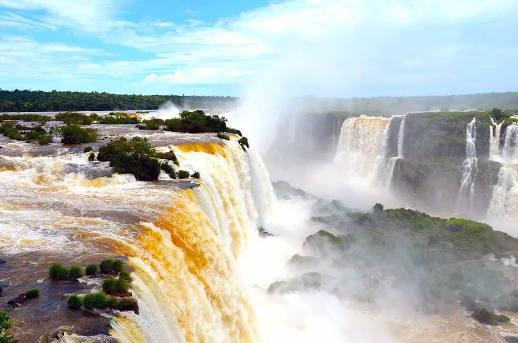 Natur Weltwunder Iguazu Wasserfälle