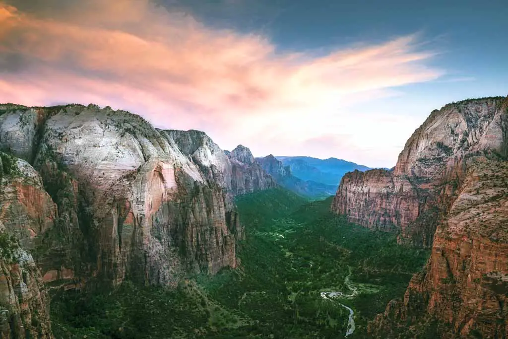 Schönste Nationalparks USA Zion Nationalpark