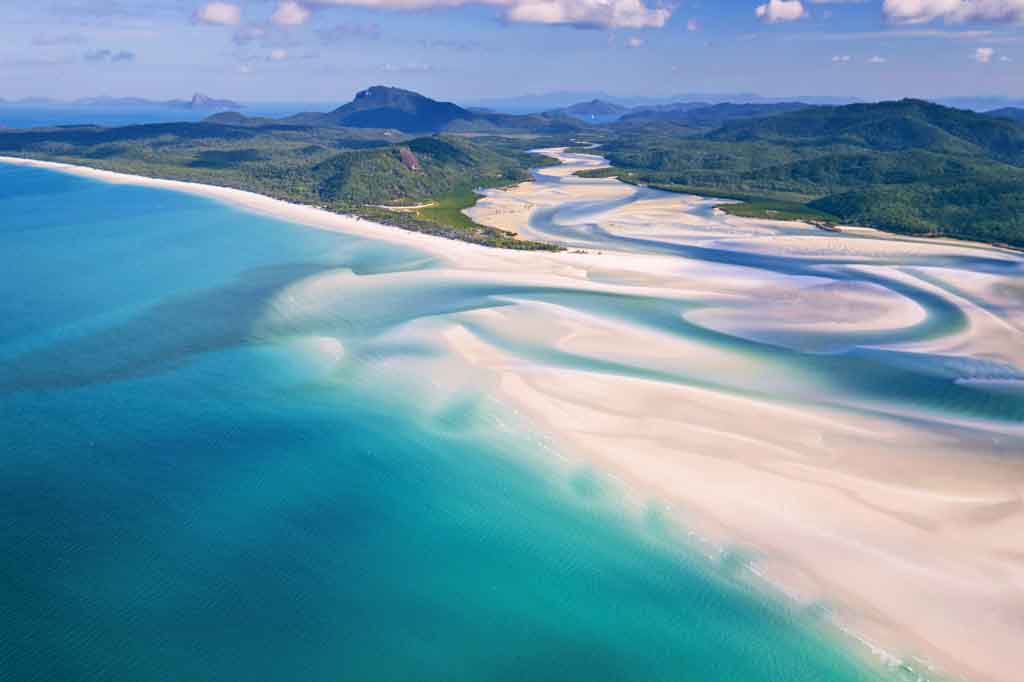 Sehenswürdigkeiten Queensland Whitehaven Beach Whitsundays Islands