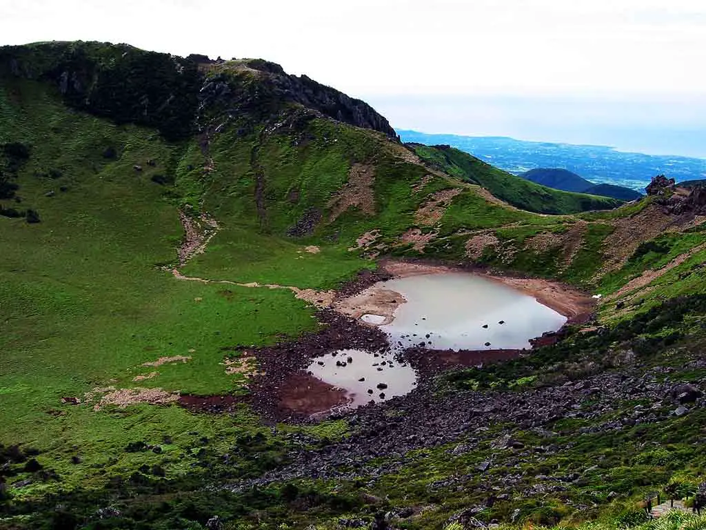 Weltwunder der Natur Vulkaninsel Jejudo in Südkorea