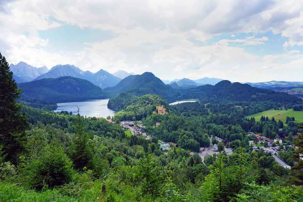 Allgäu Ausflugsziele Alpsee Schloss Hohenschwangau