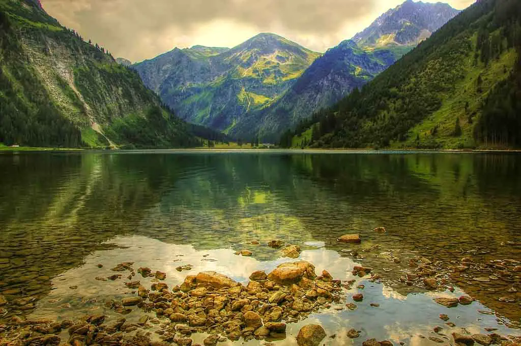 Allgäu Ausflugsziele Deutschland Vilsalpsee