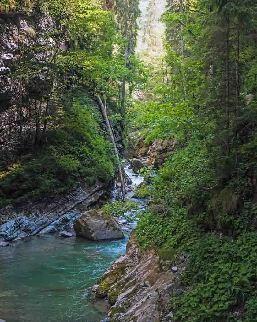 Ausflugsziele Allgäu Sehenswürdigkeiten Deutschland Breitachklamm