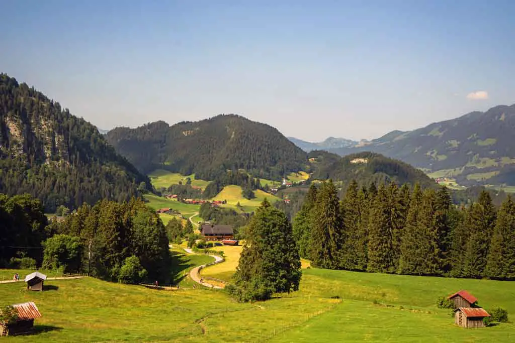 Wandern im Allgäu Ausflugsziele Oberstdorf