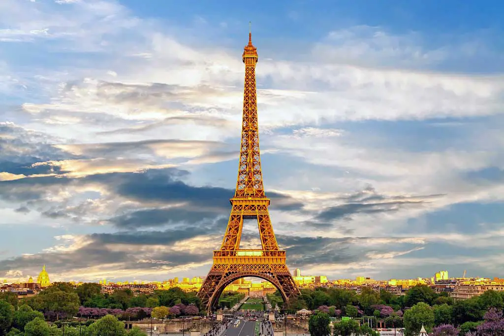 Sehenswürdigkeiten Frankreich Urlaub Paris Eiffelturm