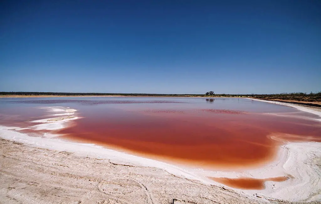 Sehenswürdigkeiten Australien Victoria Murray River Salt Lake Salzsee