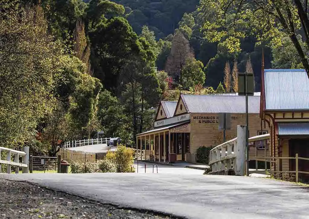 Sehenswürdigkeiten Australien Victoria Reisetipps Walhalla