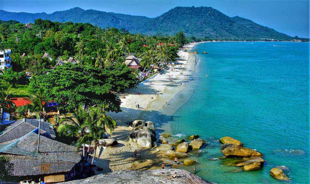 Schönste Thailand Inseln Empfehlung Ko Samui Lamai Beach