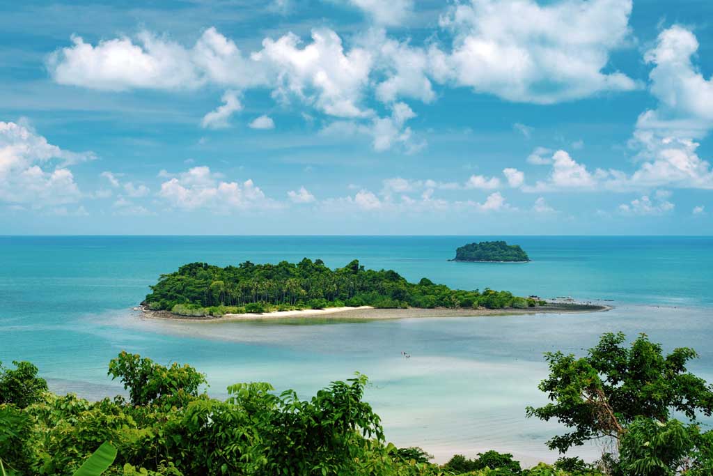 Schönste Thailand Inseln Koh Chang Kai Bae View Point