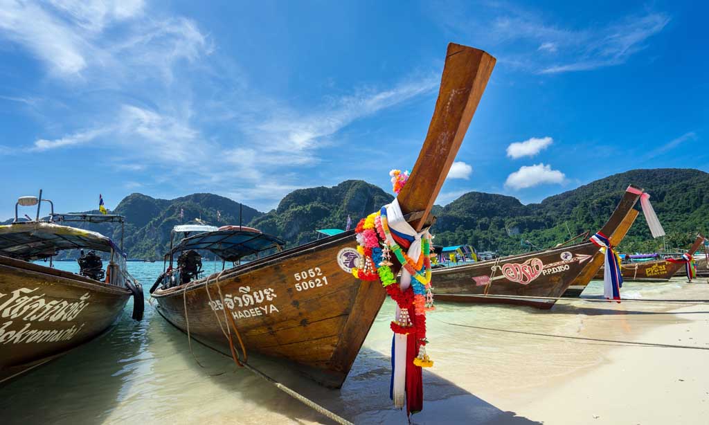 Thailand Inseln schönste Orte Ko Phi Phi Ao Tonsai Pier