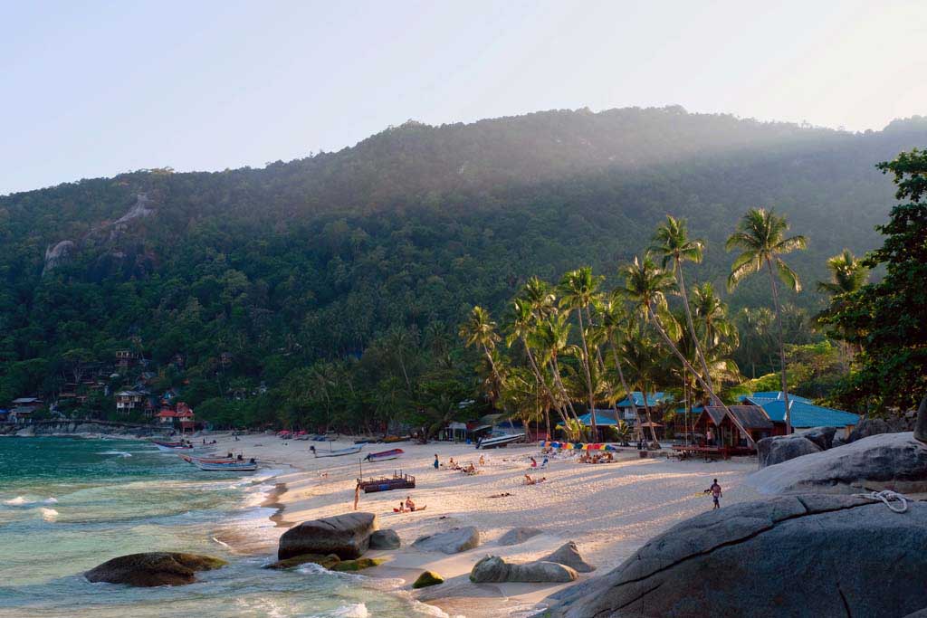 Thailand schönste Inseln Ko Pha-ngan Haad Yuan Beach
