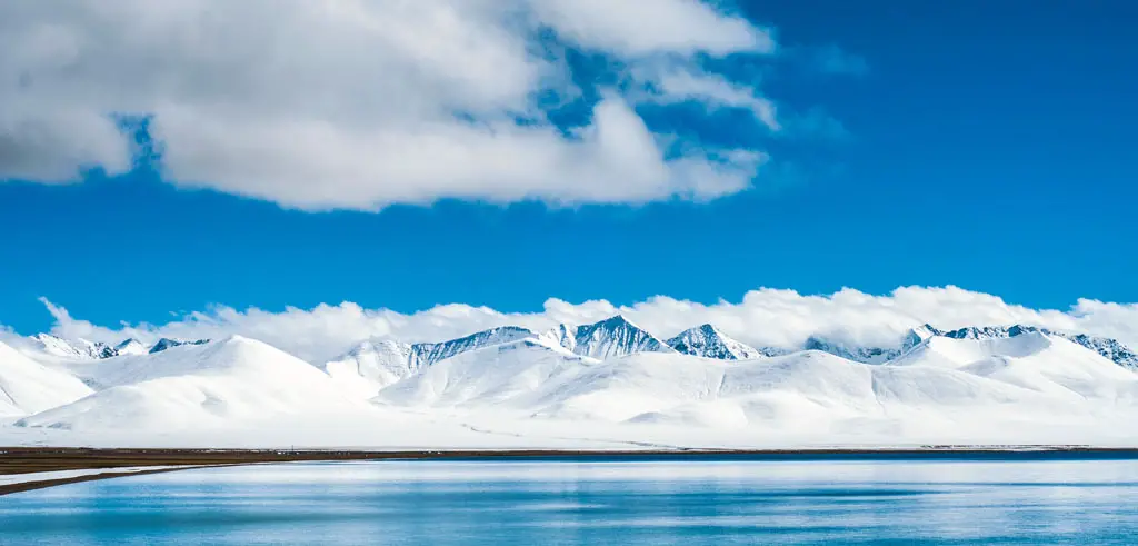 China Landschaft Sehenswürdigkeiten der Natur Namtso See