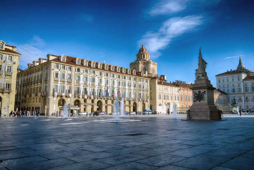 Italienische Städte Turin Torino