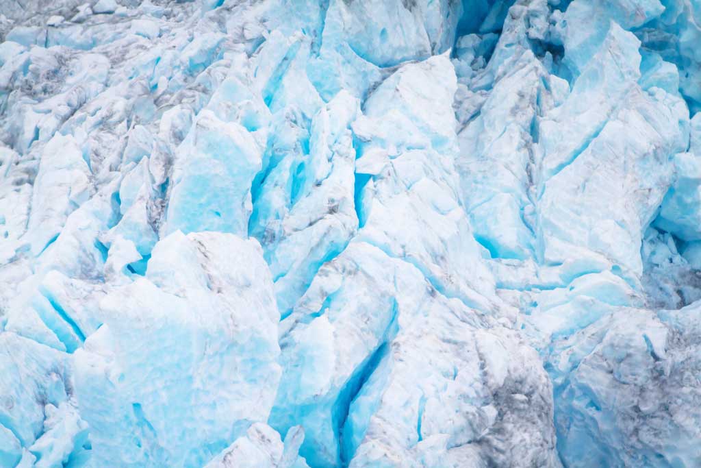 Blaues Gletschereis