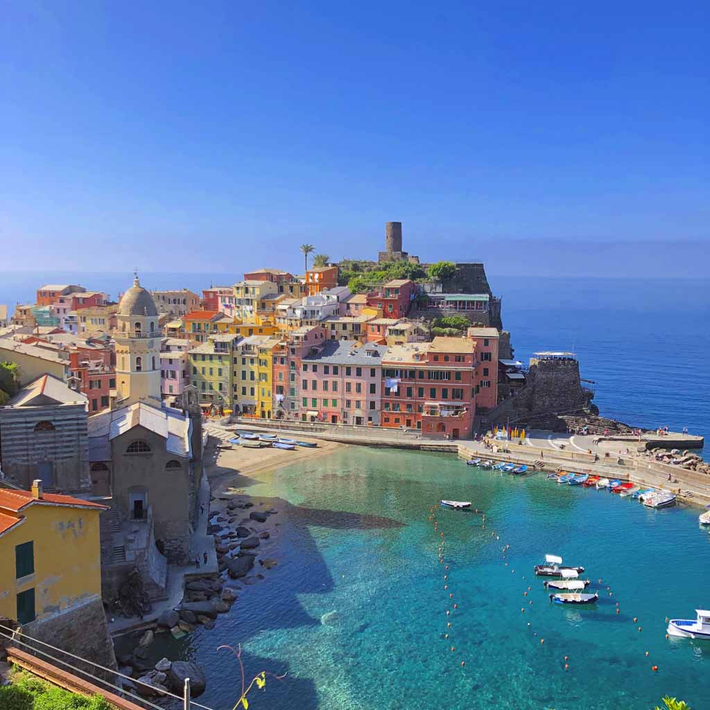 Schönste Stadt in Italien Vernazza