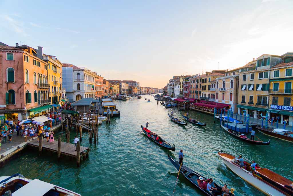 Schönste Urlaubsorte Italiens Venedig