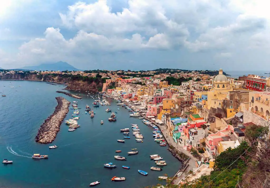 Städte in Italien Procida bei Neapel