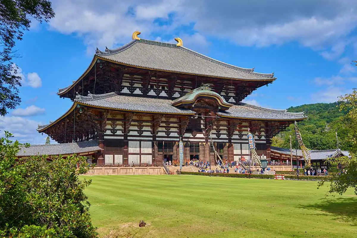 Todai Ji Tempel in Japan