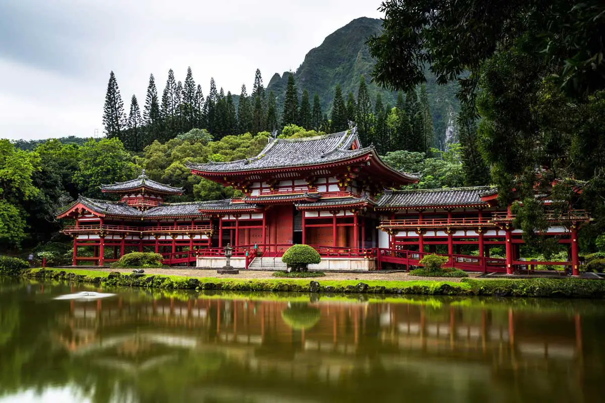 Byodo in Tempel auf Hawaii