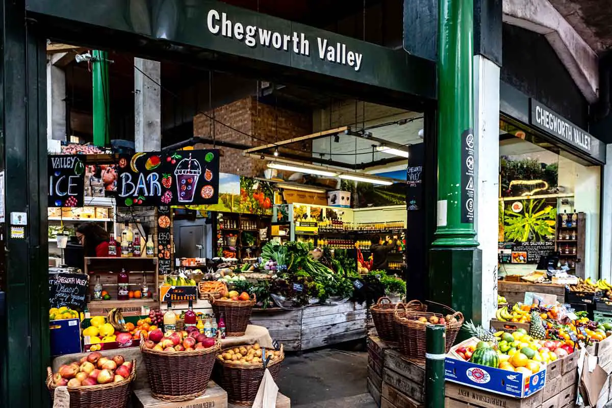 Reise nach London Borough Market