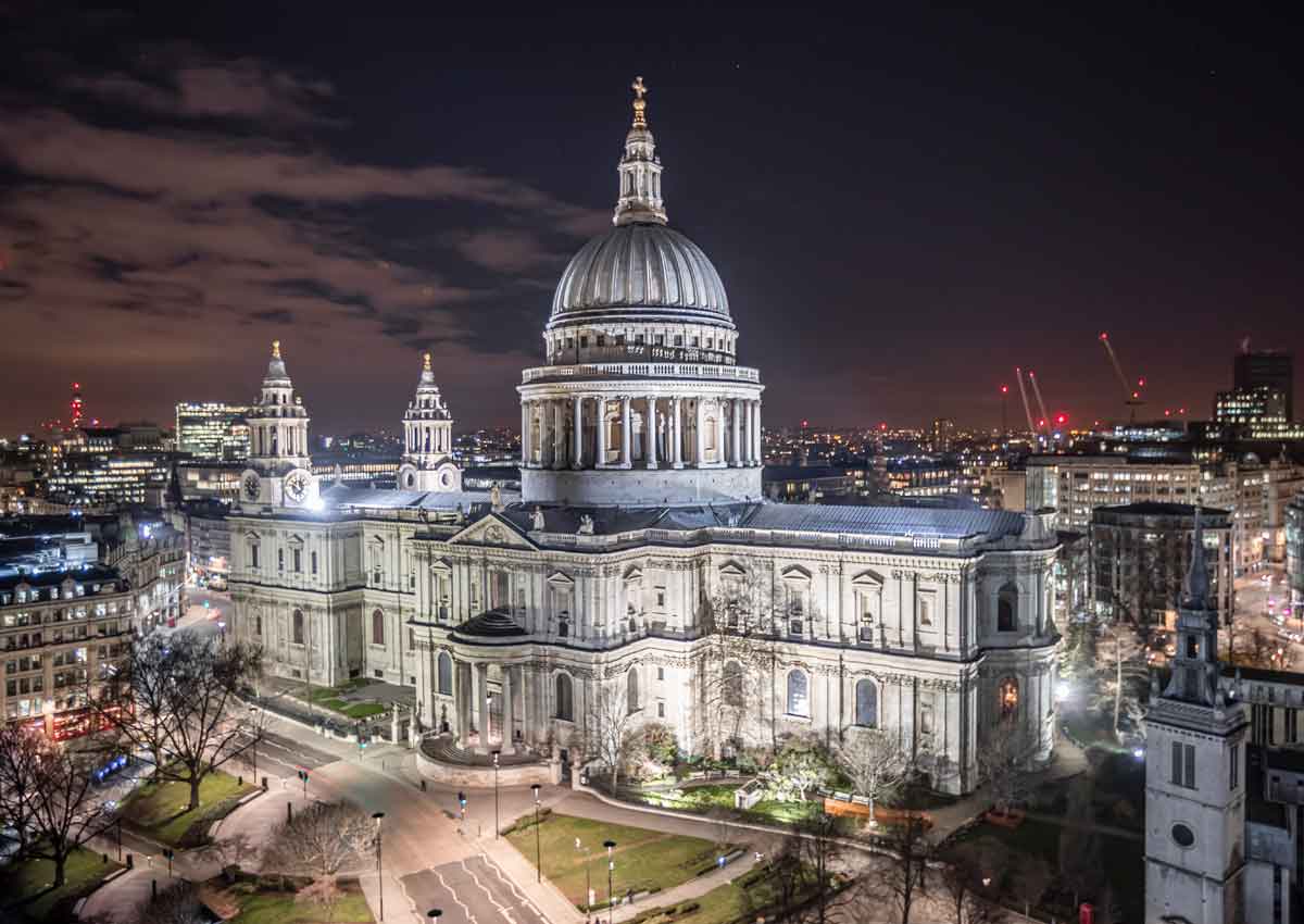 Reise nach London St Pauls Cathedral