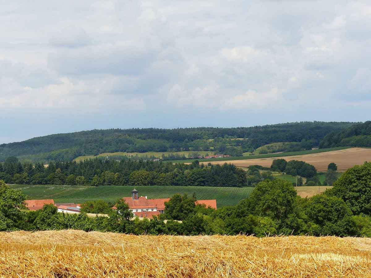 Unbekannte Orte und Urlaubsziele in Deutschland Hassberge