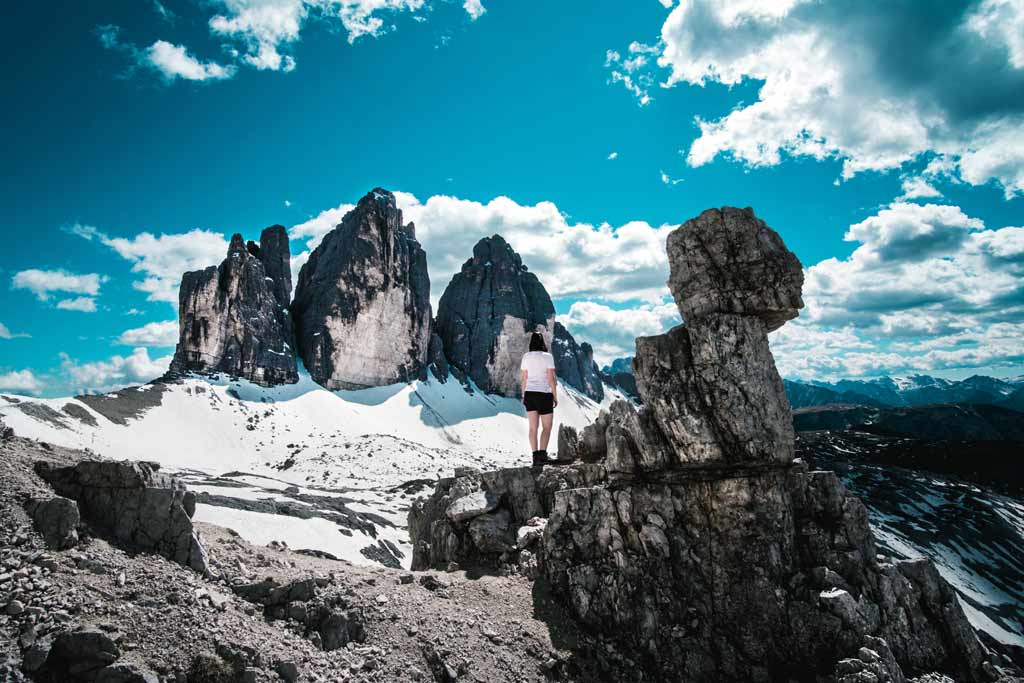 Südtirol Urlaub die drei Zinnen