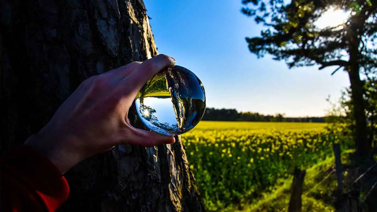 Coole Foto Gadgets Lensball Fotografie