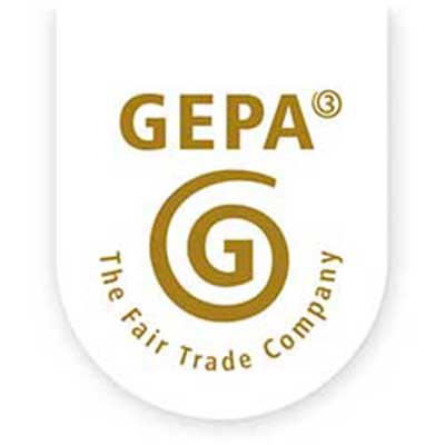 Umweltfreundliche Produkte Gepa-Siegel